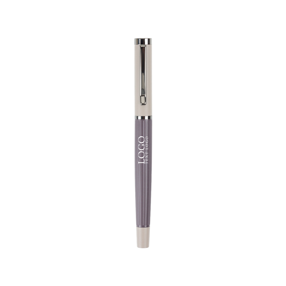 Morandi Metal Custom Pen with logo-gray