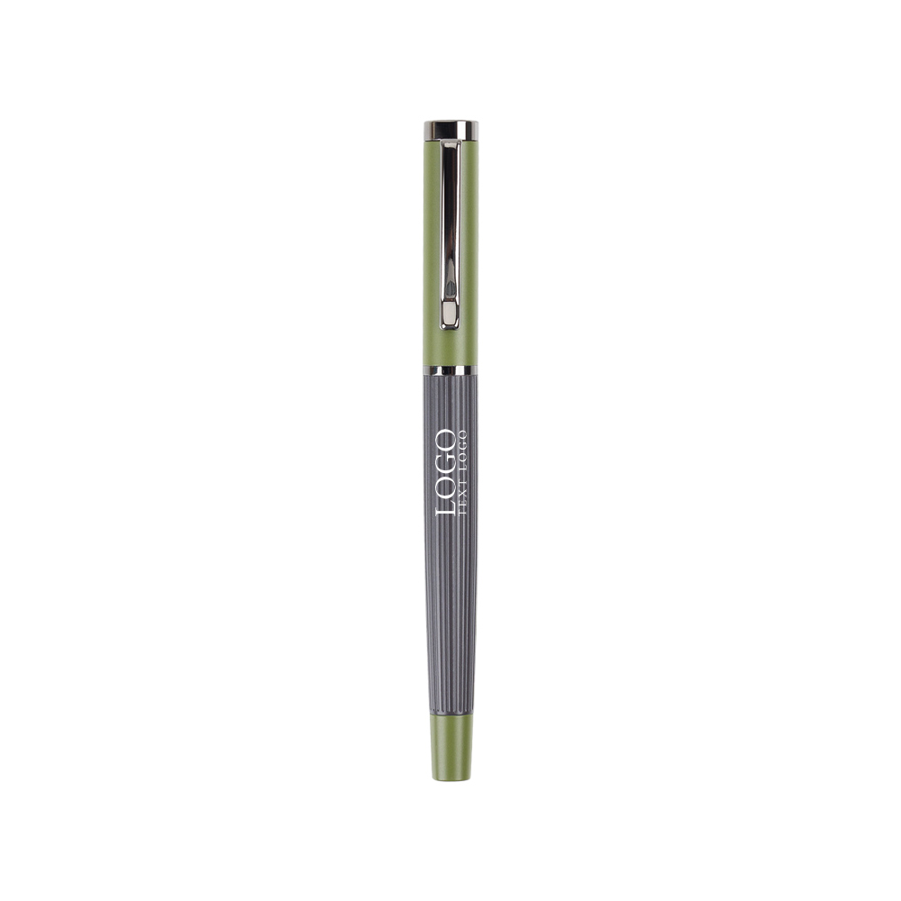 Morandi Metal Custom Pen with logo-green