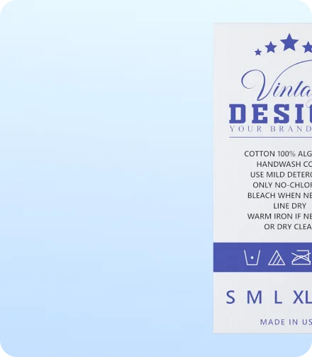 Taffeta Printed Care Labels Taffeta Printed Care Labels