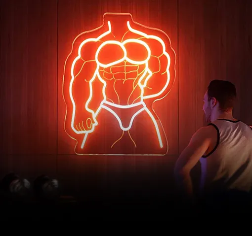 Commercial Neon Signs for Gyms