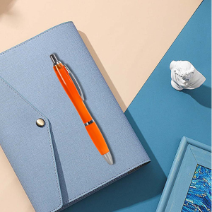 Click Action Plastic Satin Pen