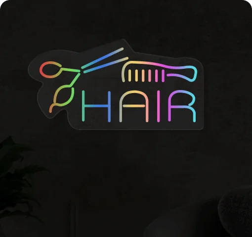 RGB Business Neon Logos