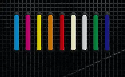 select color of neon sign