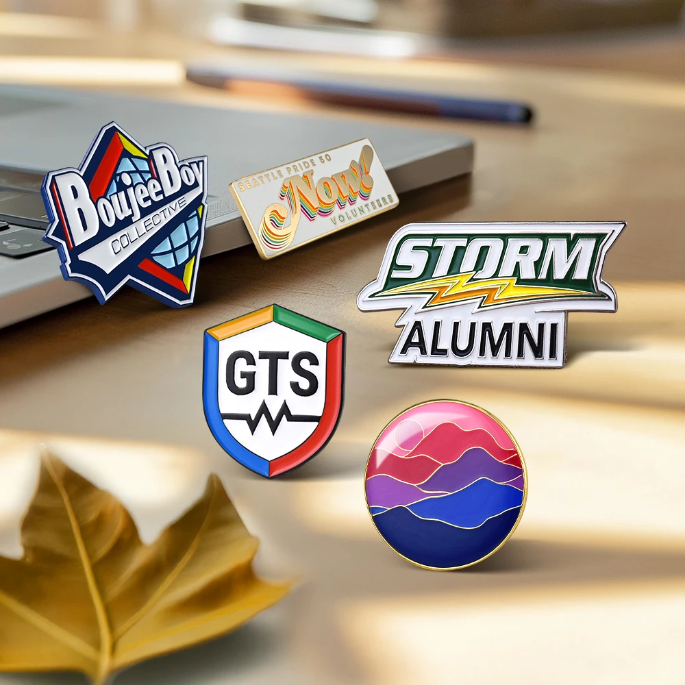 Custom Enamel Pin Badges for Business