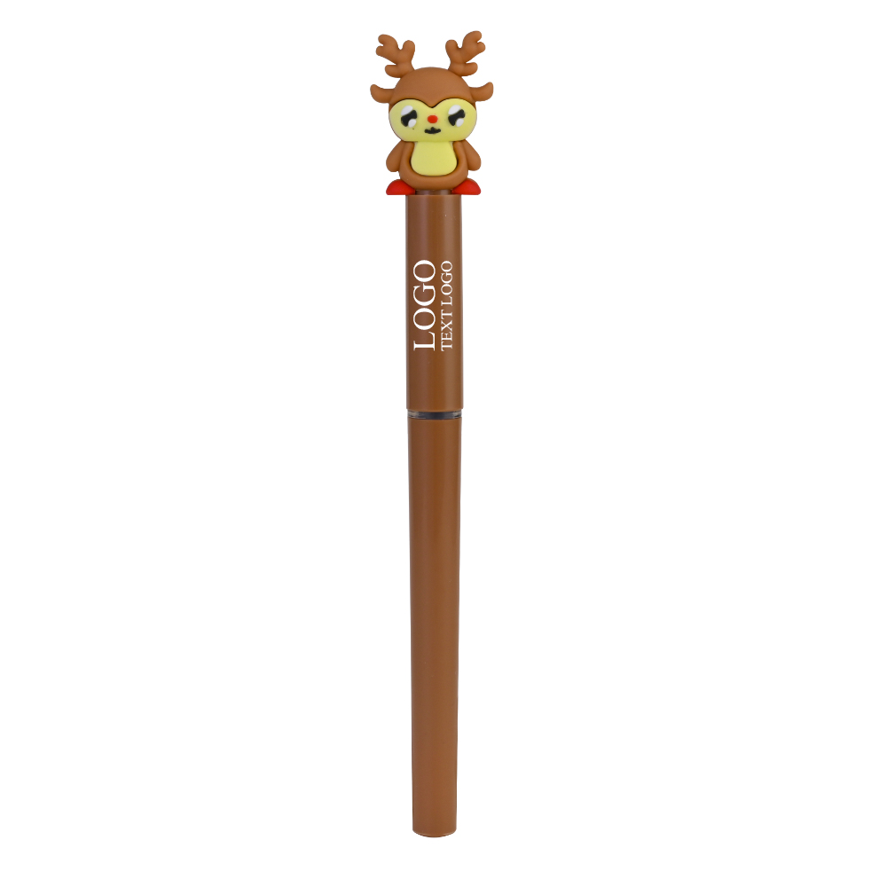 Customizable Christmas-style Liquid Ink Pen with logo