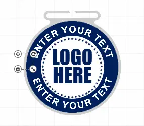 Custom Logo Here Medals