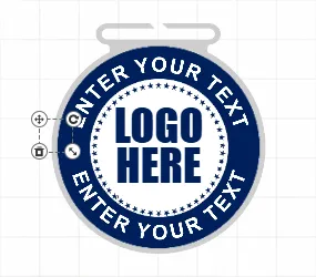 Custom Logo Here Medals