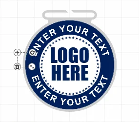 Custom Logo Here Medals