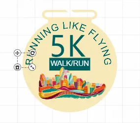 Running Like Flying Award Medals