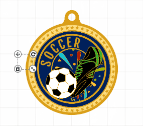 Soccer Medals Template