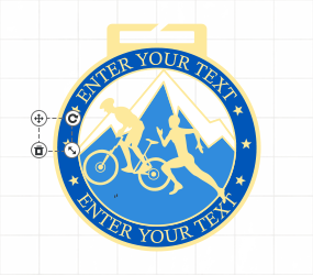 Triathlon Medals Template