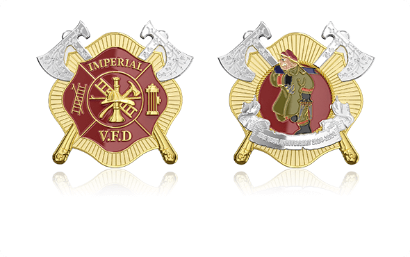 Imperial Volunteer Fire Department Coins