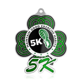 Trefoil Walking Race 5K Medals