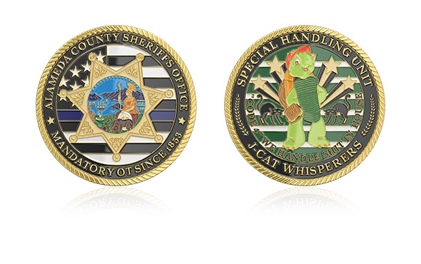 Custom Sheriff Challenge Coins