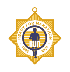 Marathon Running Medal Template