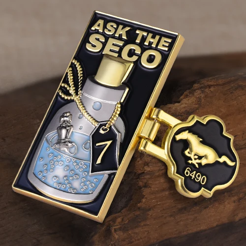 Ask The Seco Navy Challenge Coin