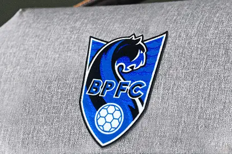 flock patches for bag