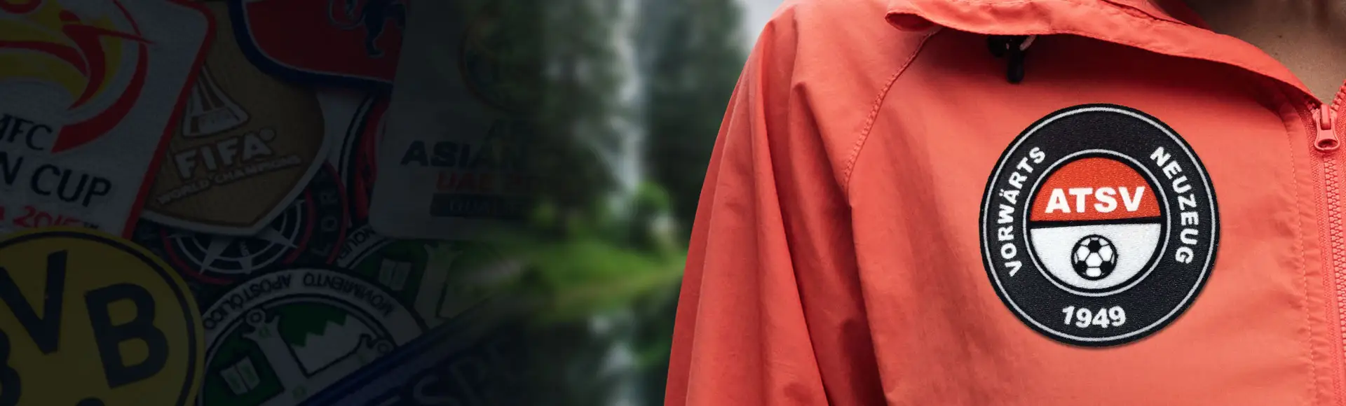 tatami fabric flocking patches