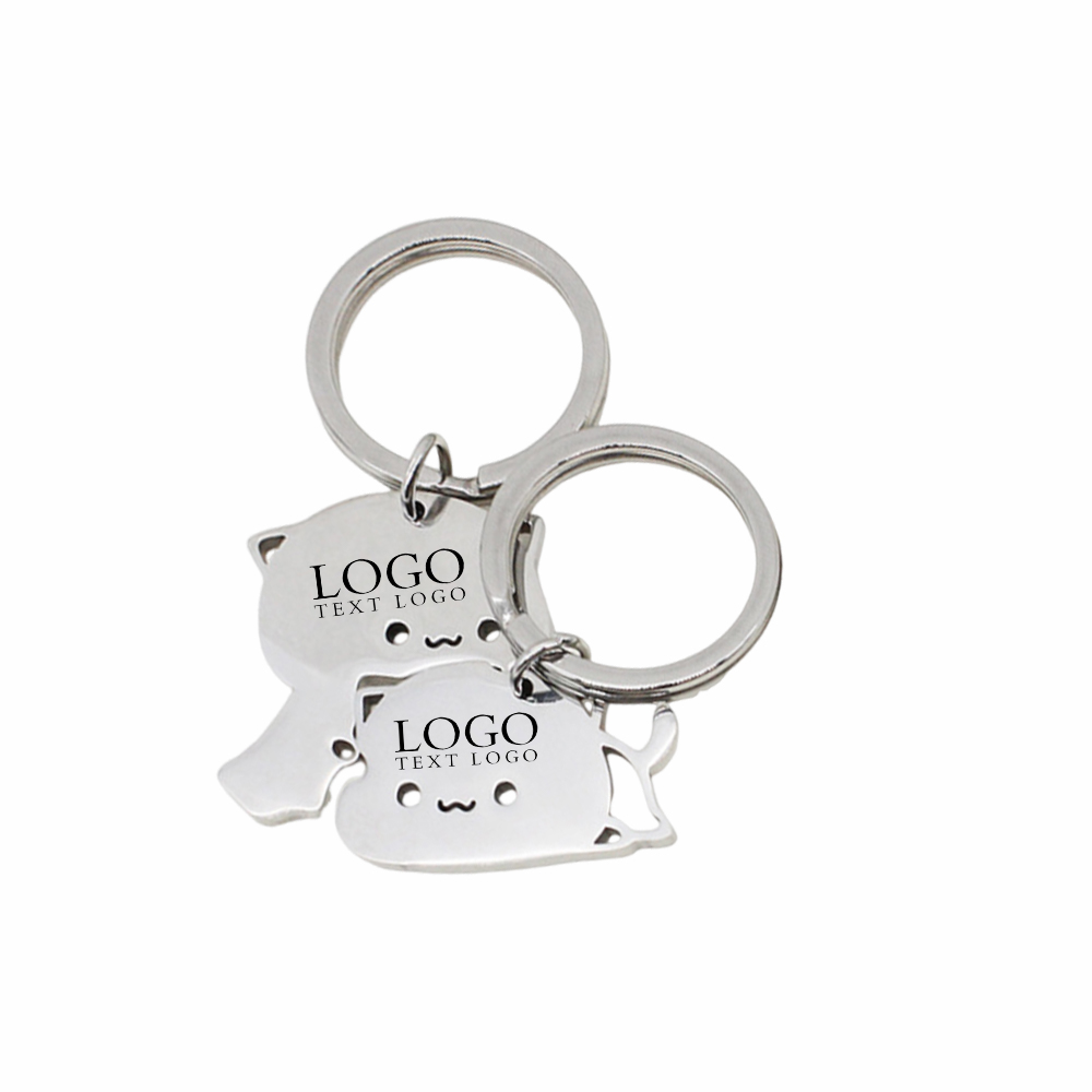 Cute Cats Couple Keychains3