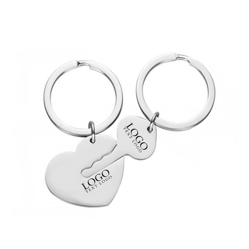 Key & Heart Couples Keychains4