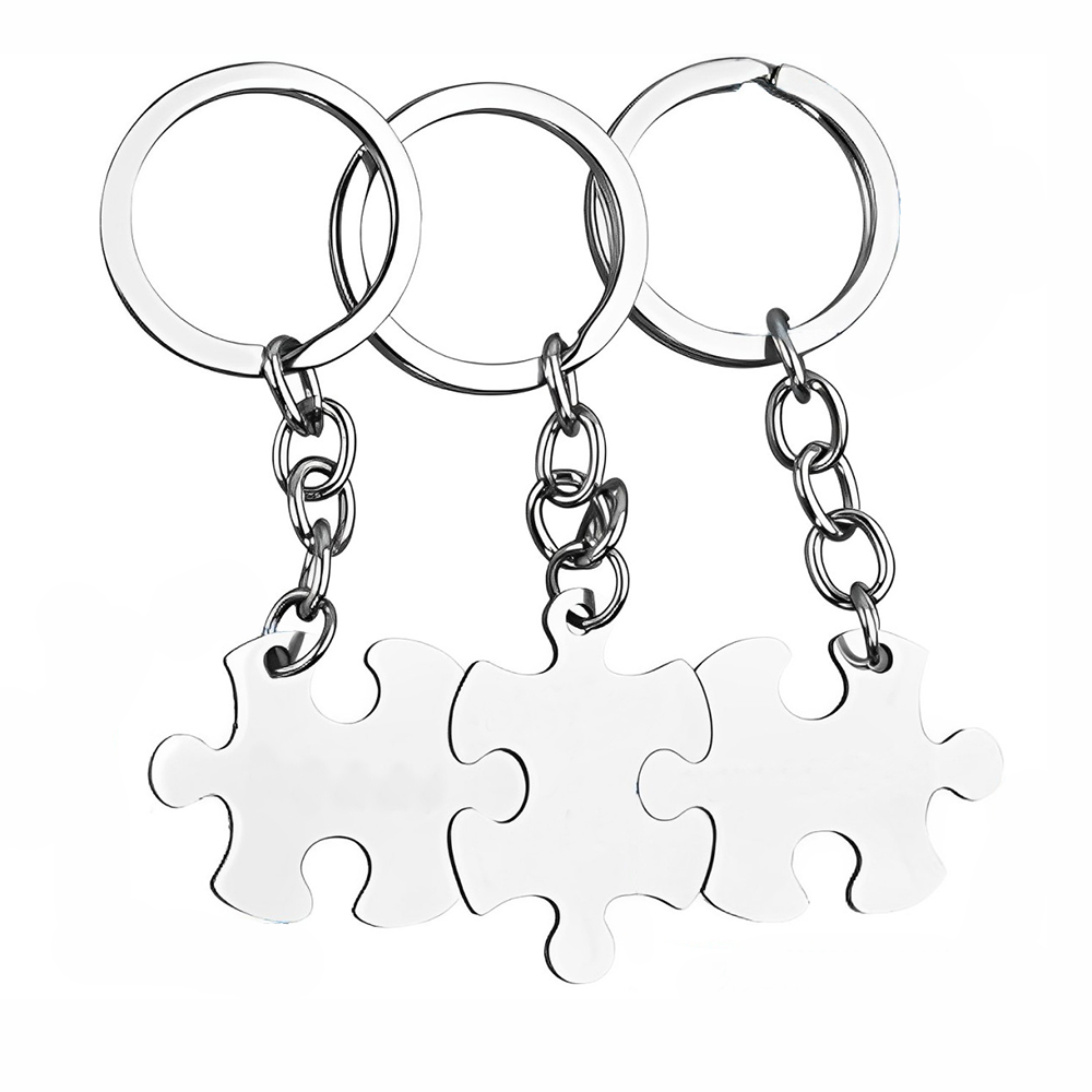 3-Piece Puzzle Keychain2