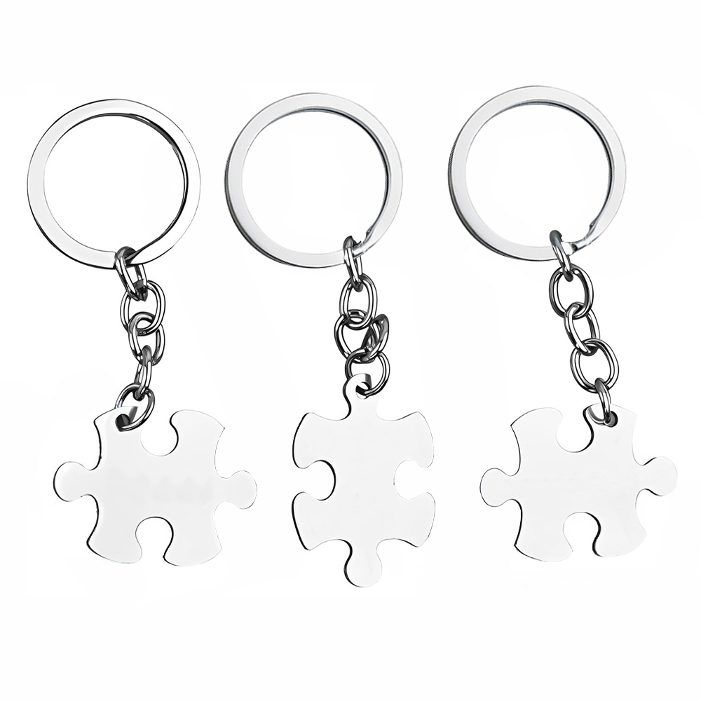 3-Piece Puzzle Keychain3