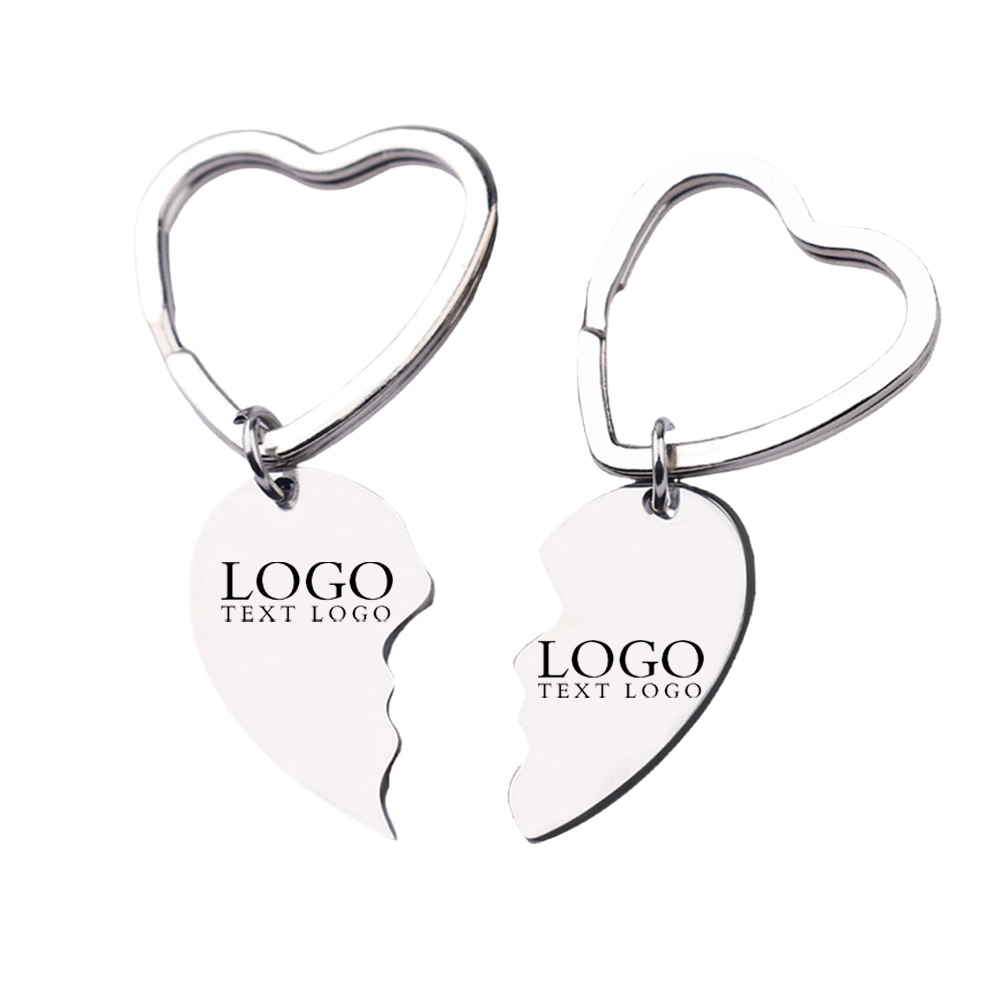 Heart-Shaped Puzzle Couples Keychains2