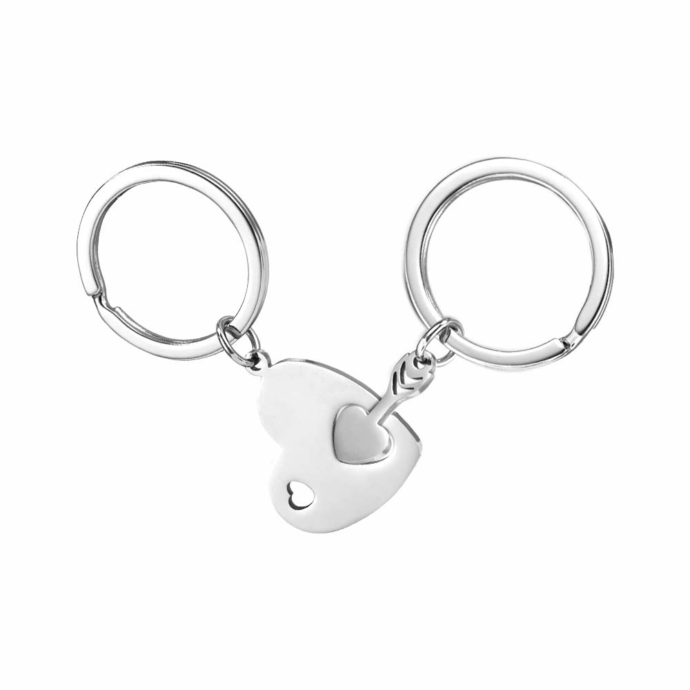 Cupid's Arrow Couple Keychains4
