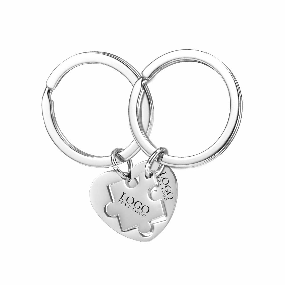 Heart and Puzzle Piece Couple Keychains5