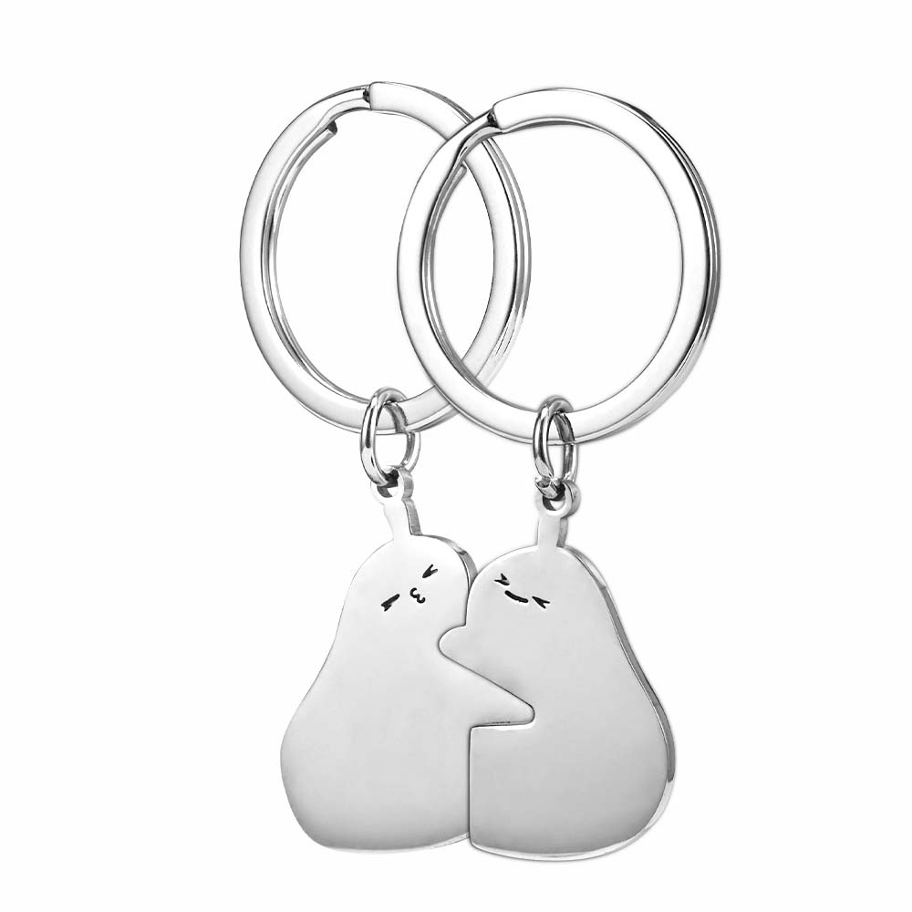 Hugging Figures Couples Keychains4