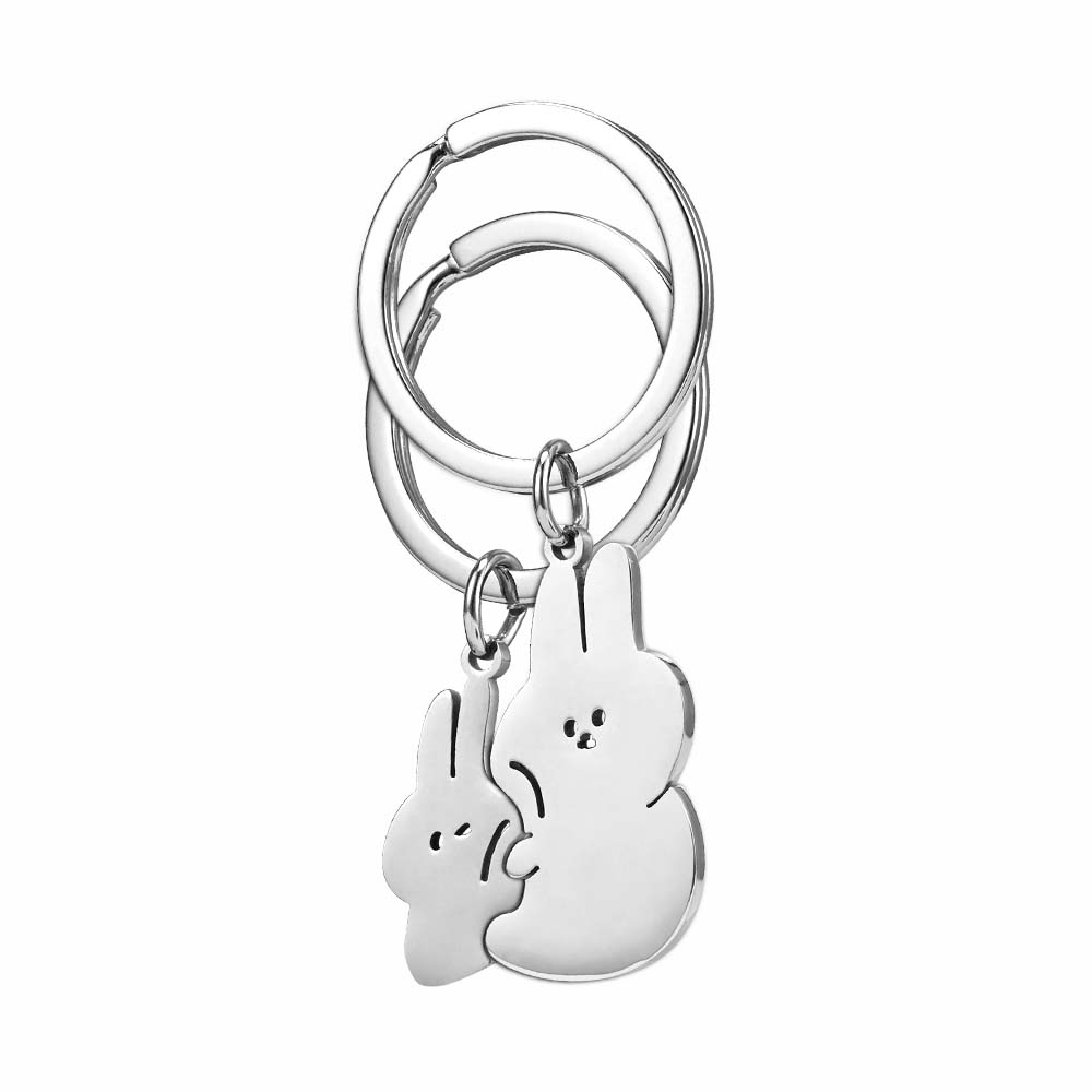Puzzle Piece Couple Keychain4