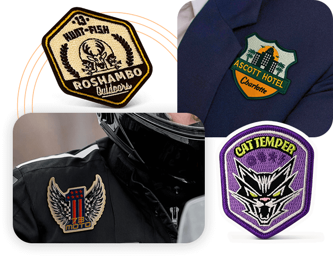 patches bordados online