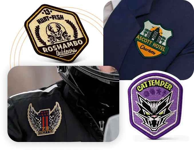embroidered patches online