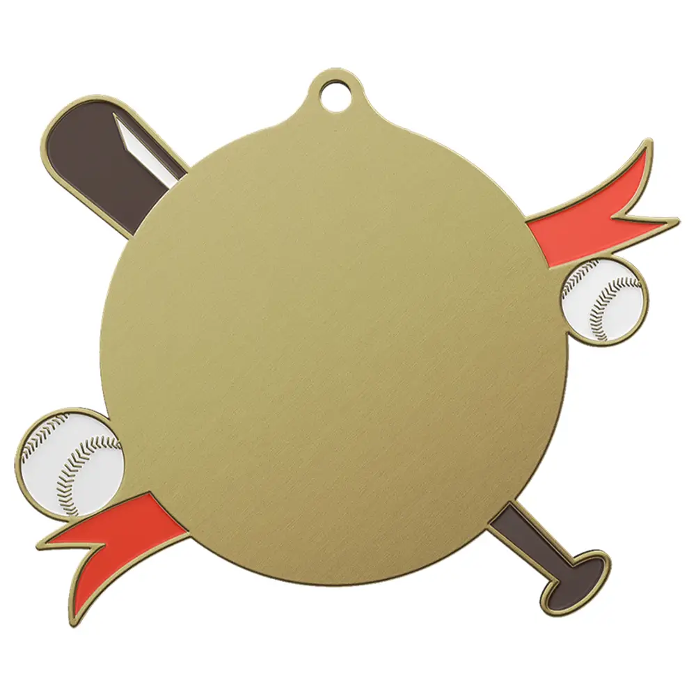 Champions League Baseball Medals antique gold