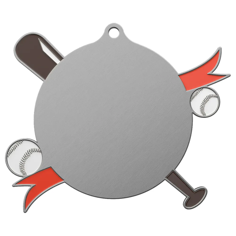 Champions League Baseball Medals antique silver Champions League Baseball Medals antique silver