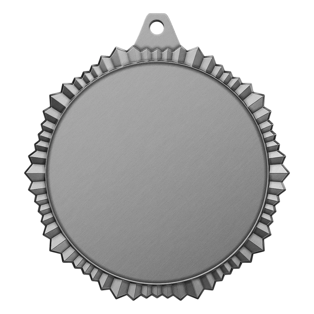 Baseball Champion Beast Theme Medal antique silver