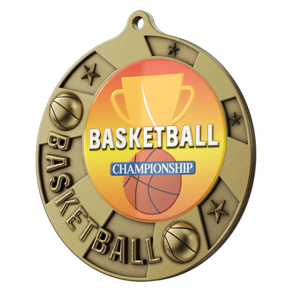 Basketball Championship Medal detail