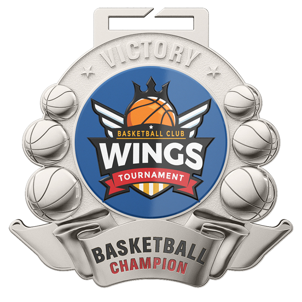 Basketball Club Victory Commemorative Badge front