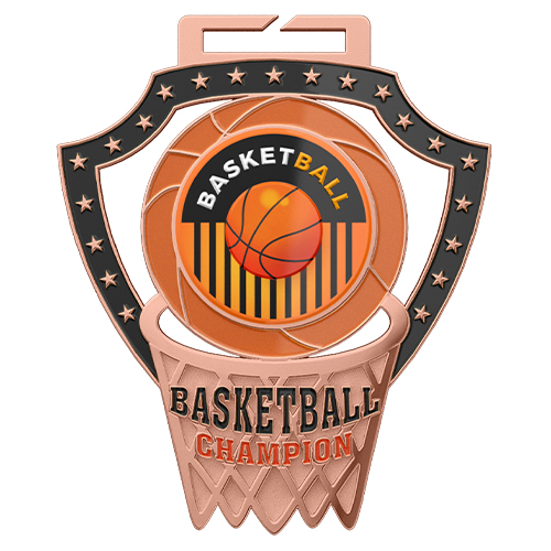 Basketball Frame Basketball Medal