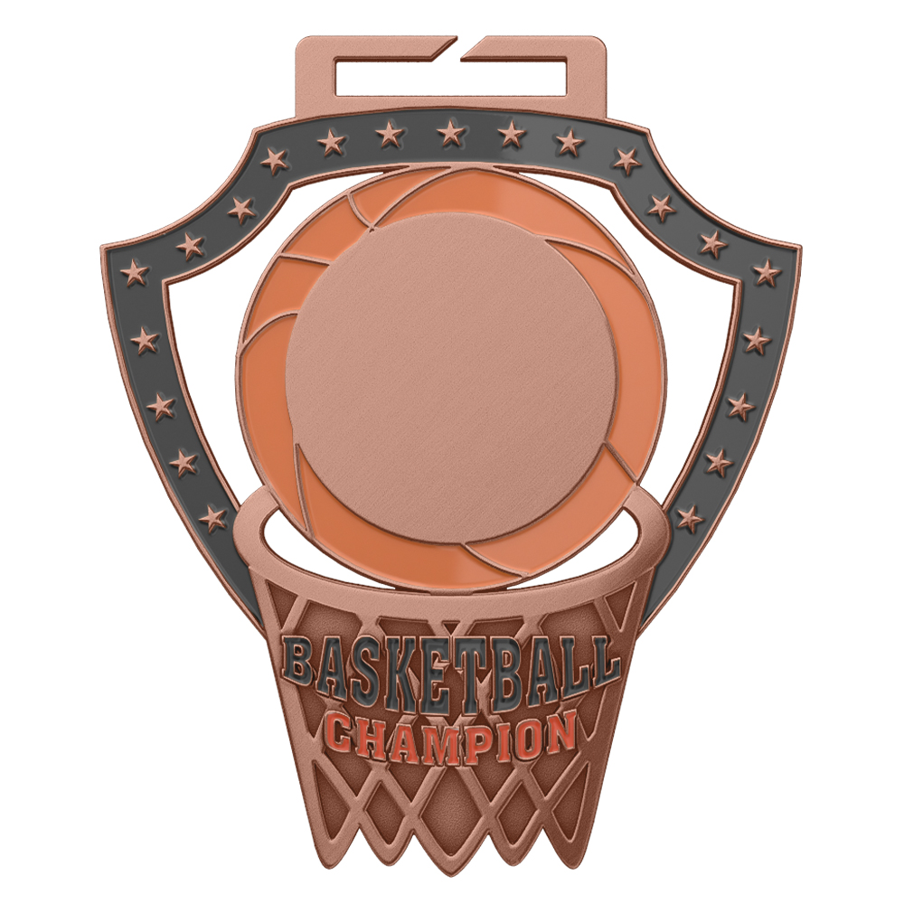 Basketball Frame Basketball Medal antique copper Basketball Frame Basketball Medal antique copper