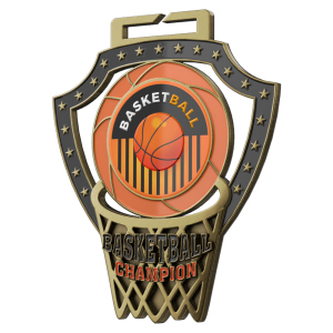 Basketball Frame Basketball Medal
