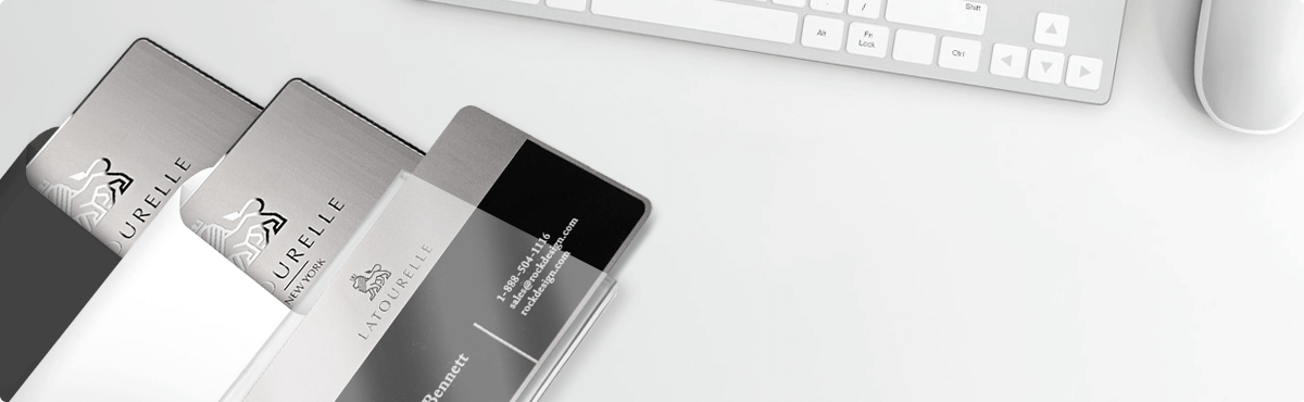 card sleeves for metal business cards