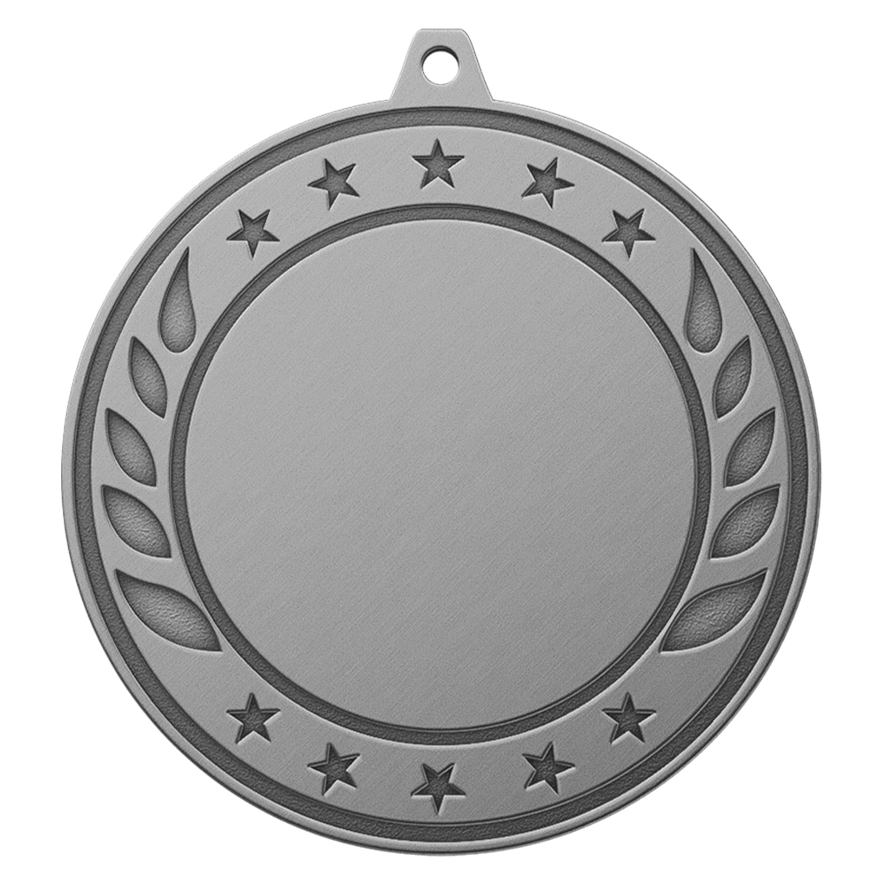 Classic Basketball Game Medal of Honor antique silver