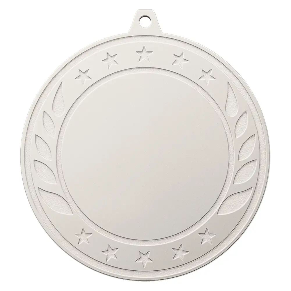 Classic Basketball Game Medal of Honor shiny silver