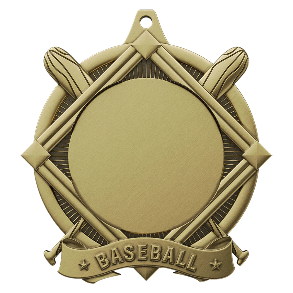College Baseball Classic Bronze Medal antique gold