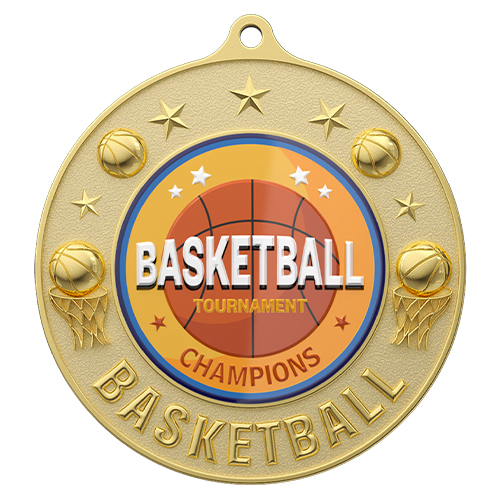 Custom Basketball Championship Medal