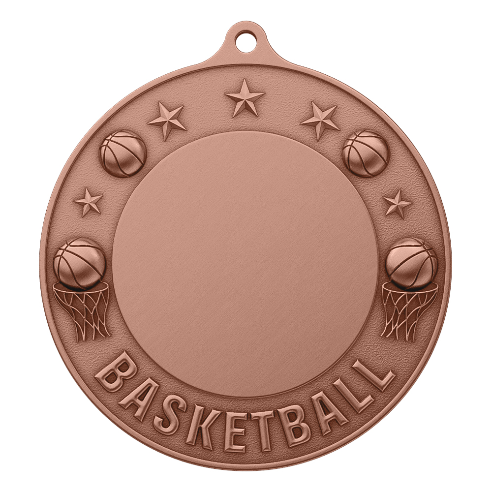 Custom Basketball Championship Medal antique copper Custom Basketball Championship Medal antique copper