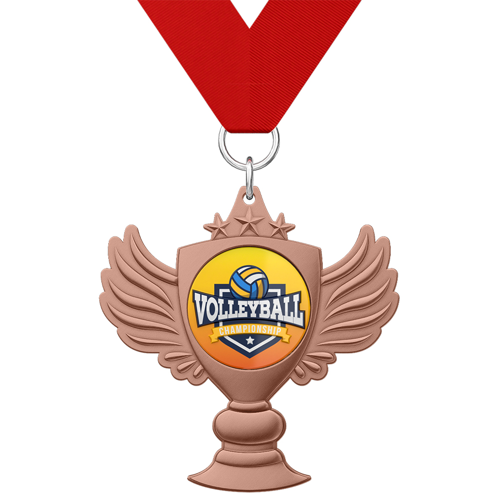 Volleyball Champion Medal of Honor with ribbon