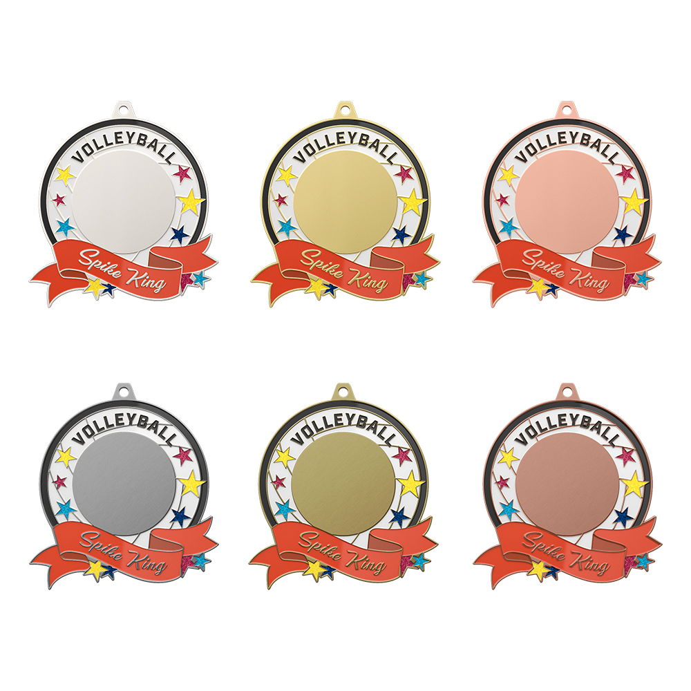 Volleyball Championship Spike King Medal All Volleyball Championship Spike King Medal All
