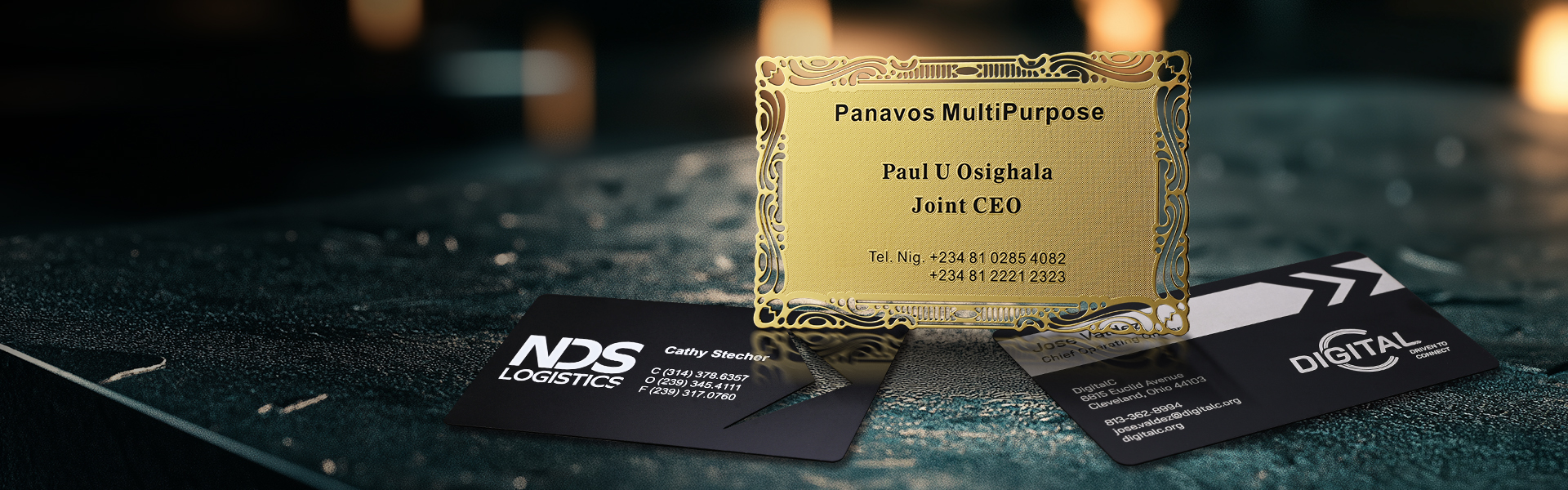 Create Metal Business Card in Just a Few Clicks